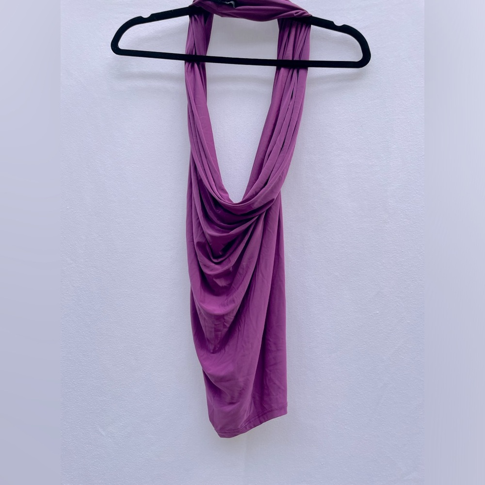 Cowl neck top